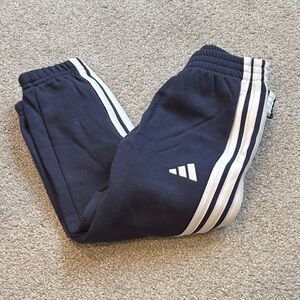 NWOT Adidas Kids Dark Blue Joggers